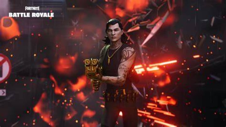 This leaked Fortnite background is very festive