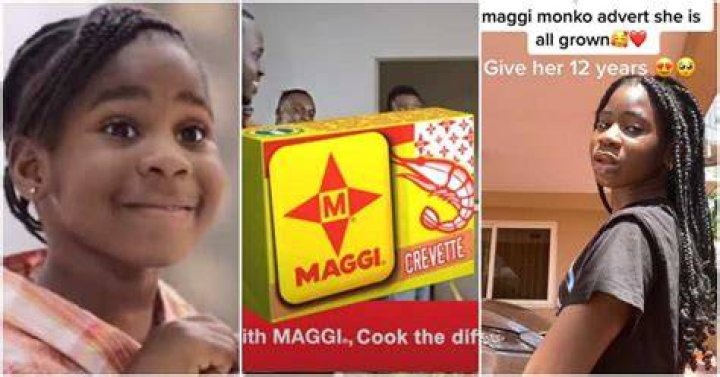This little girl featured in an advert for one of the biggest supermarkets 