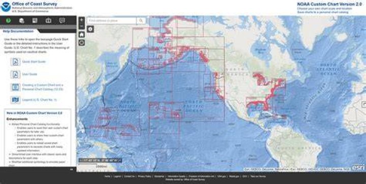 This map from NOAA shows major oil spills around the US since 1969