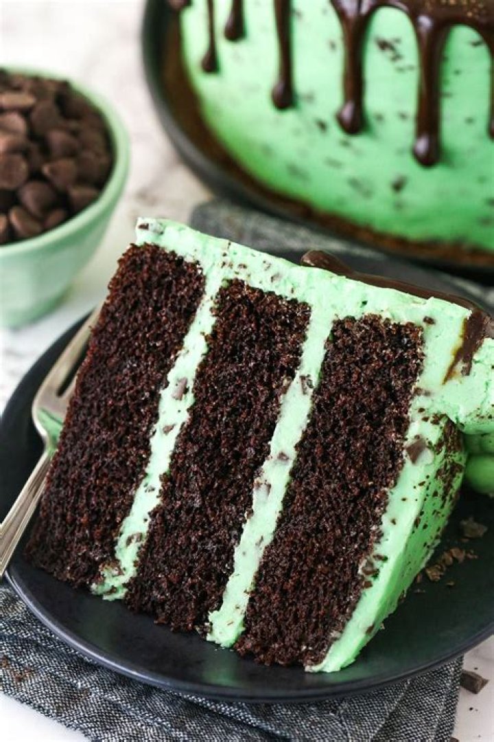 This Mint chocolate cake requires just 25-30 minutes in the oven