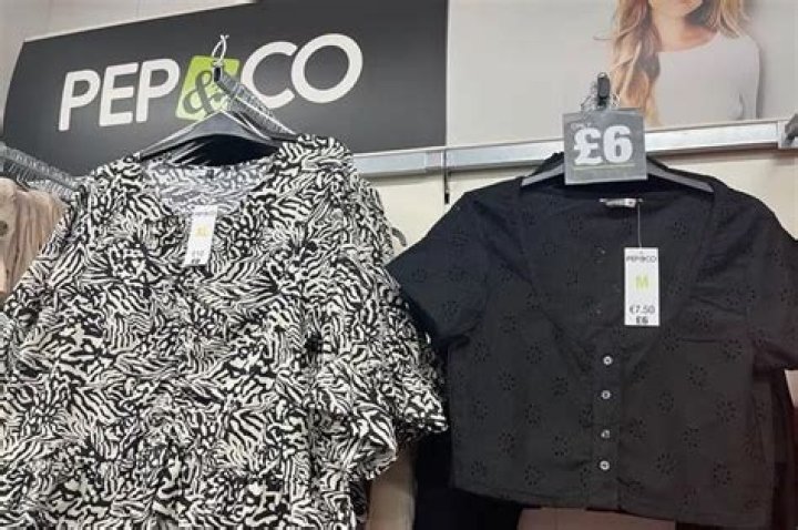 This outfit from Pep & Co is only &pound;14 for the top and skirt