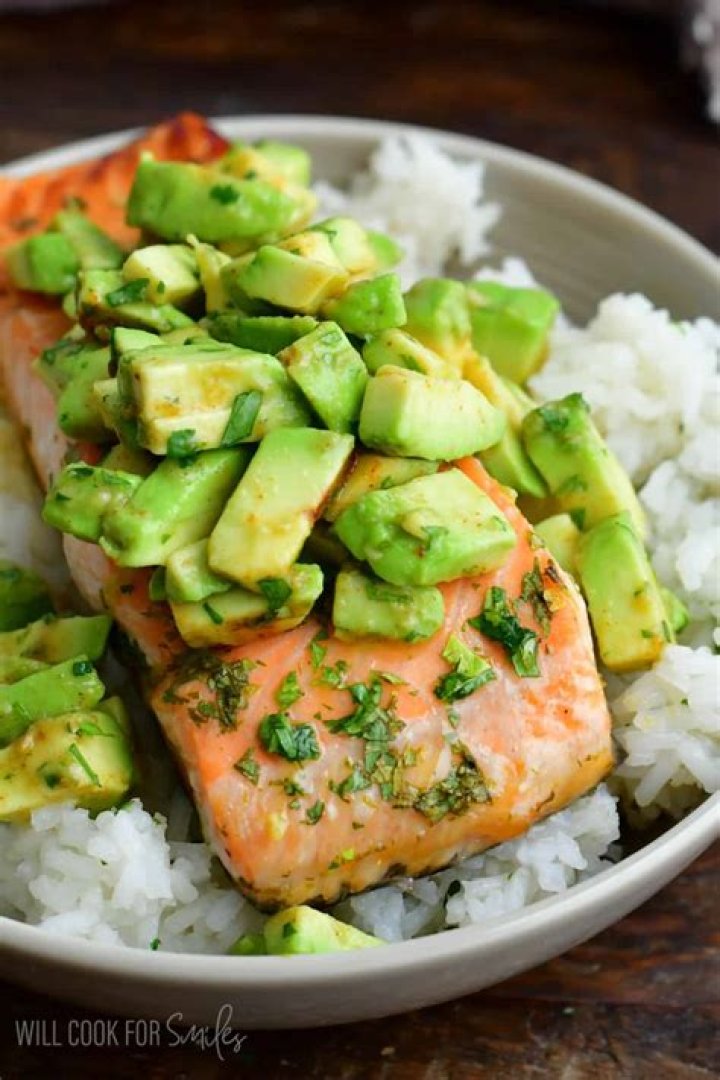 This salmon and avocado dish is the perfect way to kick off your Christmas feast