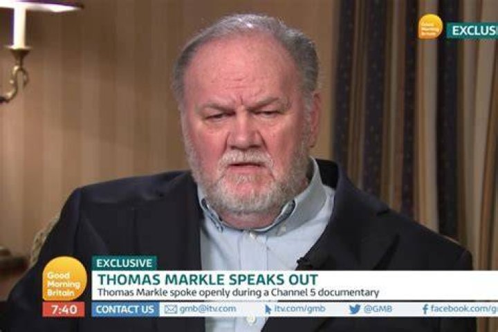 Thomas Markle spoke to GMB on March 9 2021