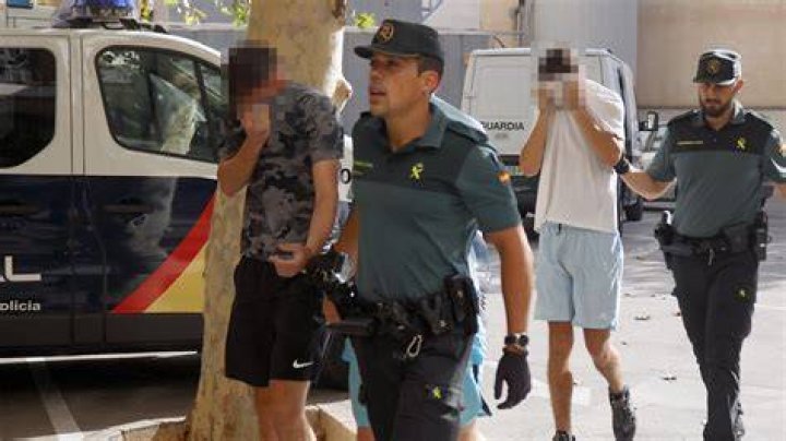 Three Brit holidaymakers were arrested in Magaluf on suspicion of raping a woman