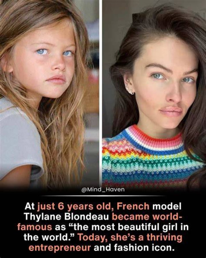 Thylane became recognised globally in 2007 after appearing in French Vogue as a young girl