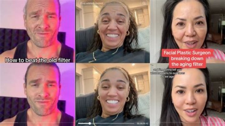 TikTok&rsquo;s aging filter has tons of social media users in a 'chokehold'