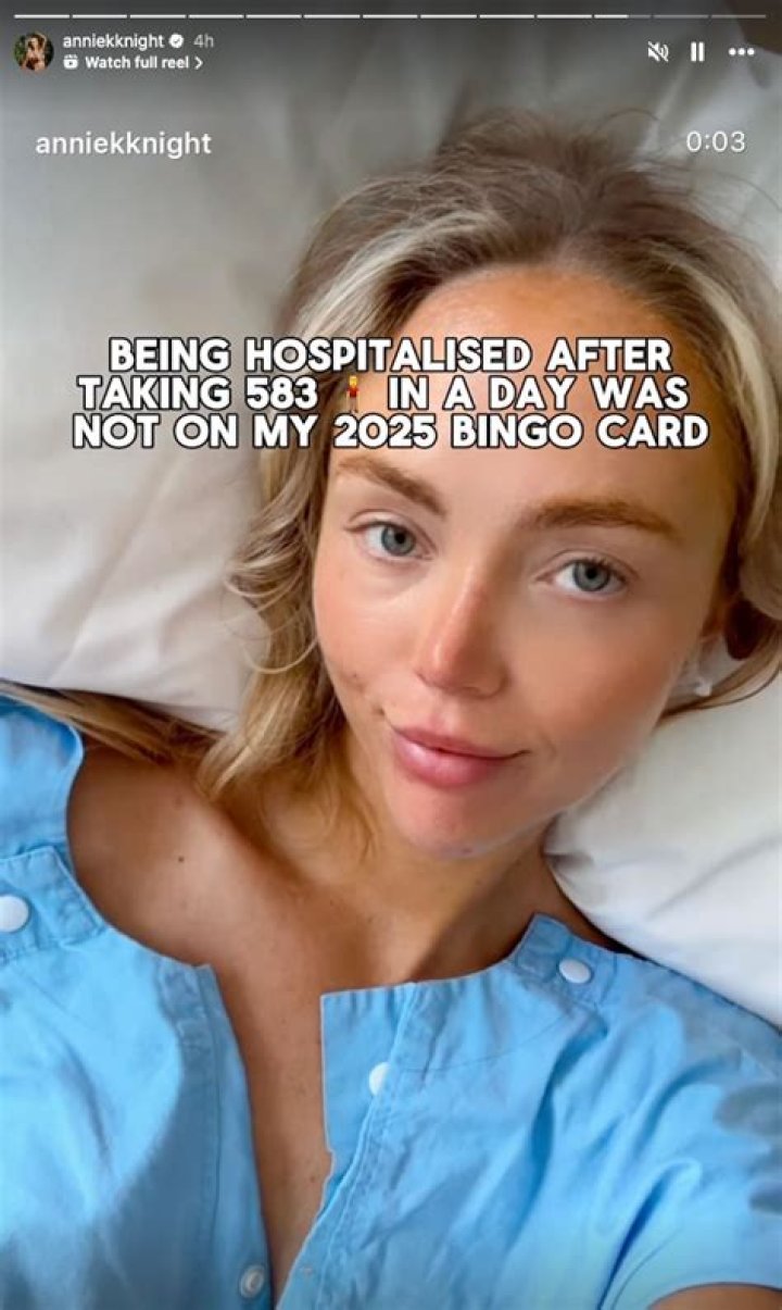 TikToker Annie Knight posted a video to explain how she got scolded for wearing a micro bikini to the beach