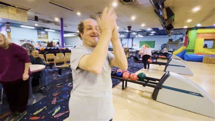 Timmy Whittaker was excited to roll the ball as the family hit the bowling alley for a fun day out ahead of Christmas