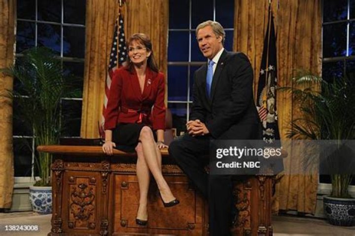 Tina Fey as Governor Sarah Palin, Amy Poehler as Senator Hillary Clinton