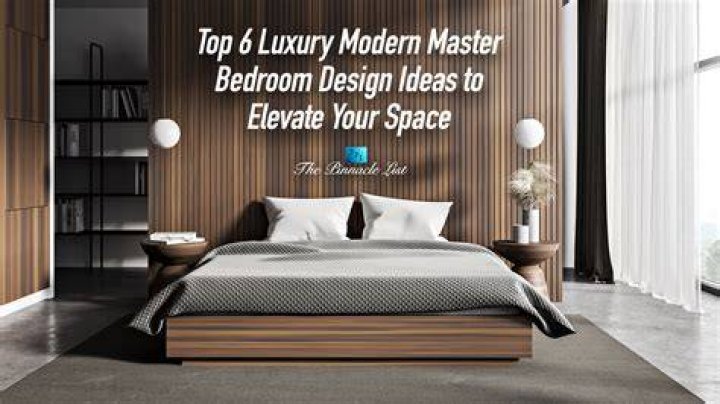 To elevate your bedroom, add a large headboard