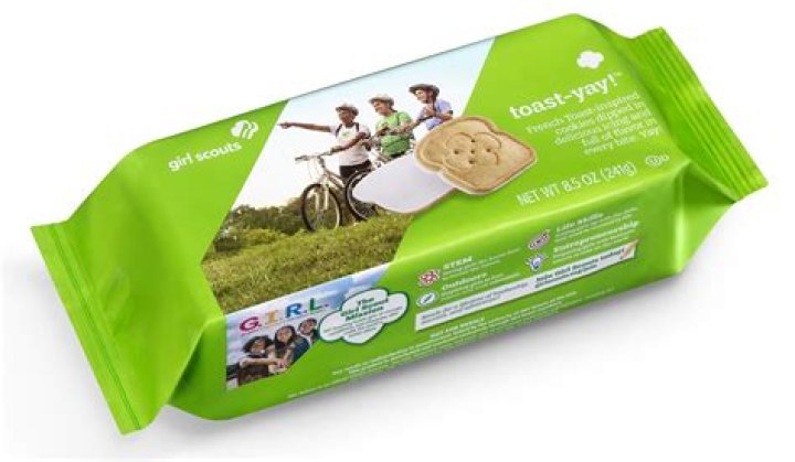 Toast-Yay! Girl Scout cookies