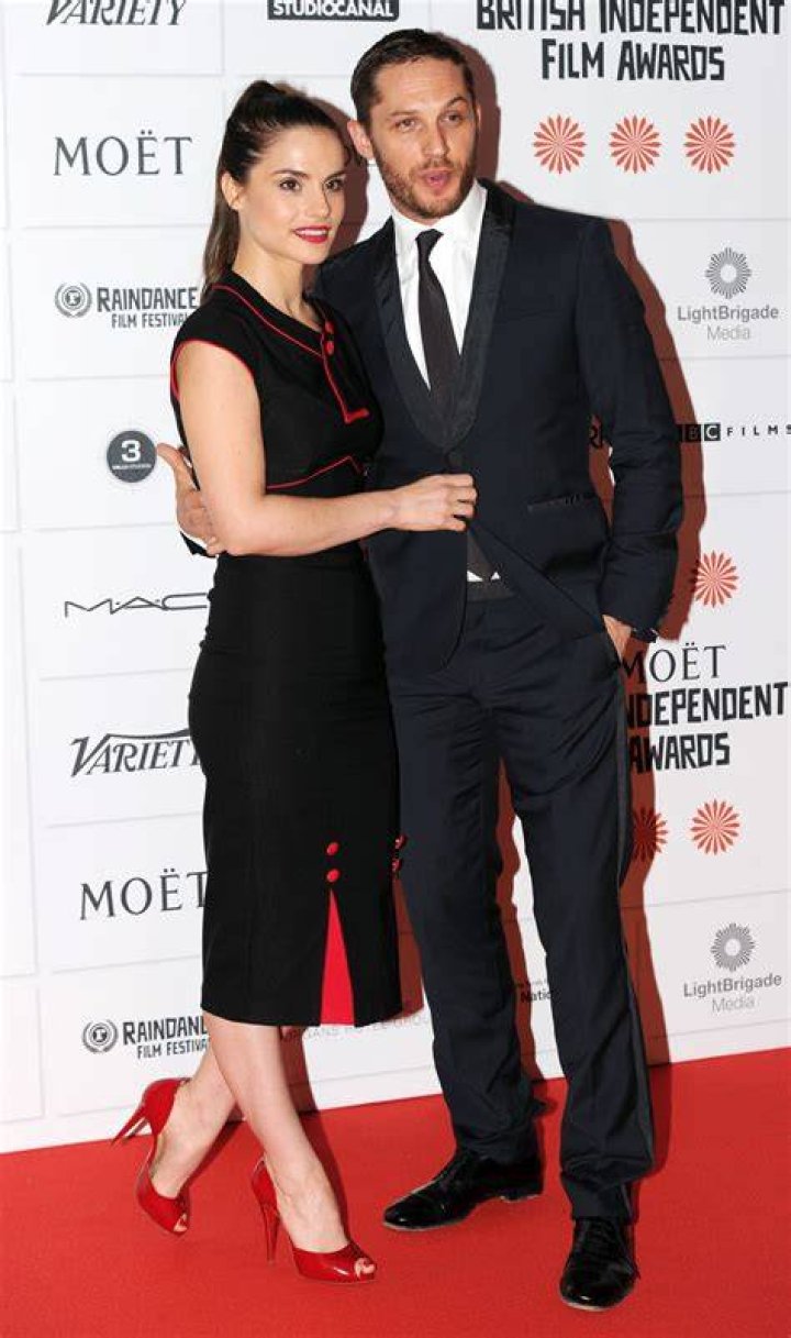 Tom Hardy and Charlotte Riley met on the set of ITV's Wuthering Heights