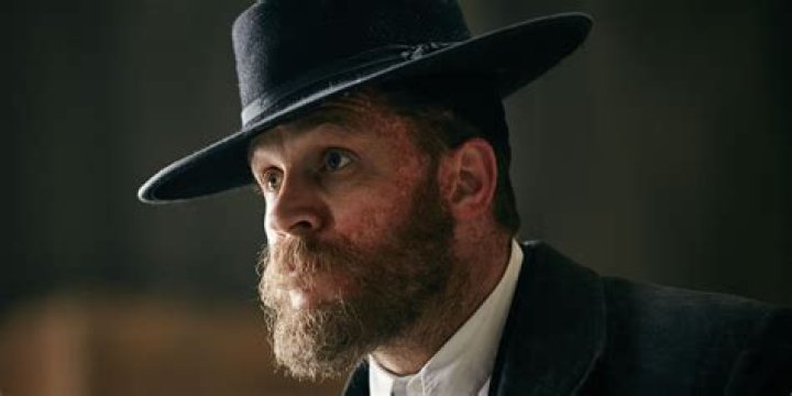 Tom Hardy plays Alfie Solomon on Peaky Blinders