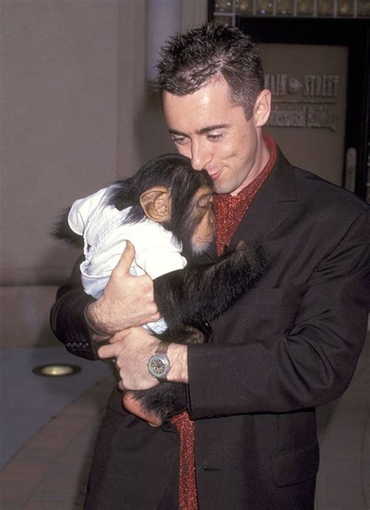 Tonka with Alan Cumming, who starred in George of the Jungle
