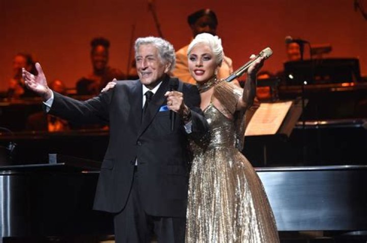 Tony Bennett performed with Lady Gaga and Amy Winehouse