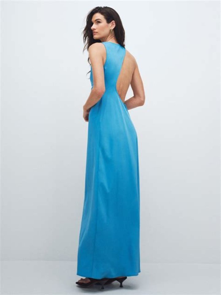 Topshop Occasion Asymmetric Cutout Long Sleeve Midi Dress