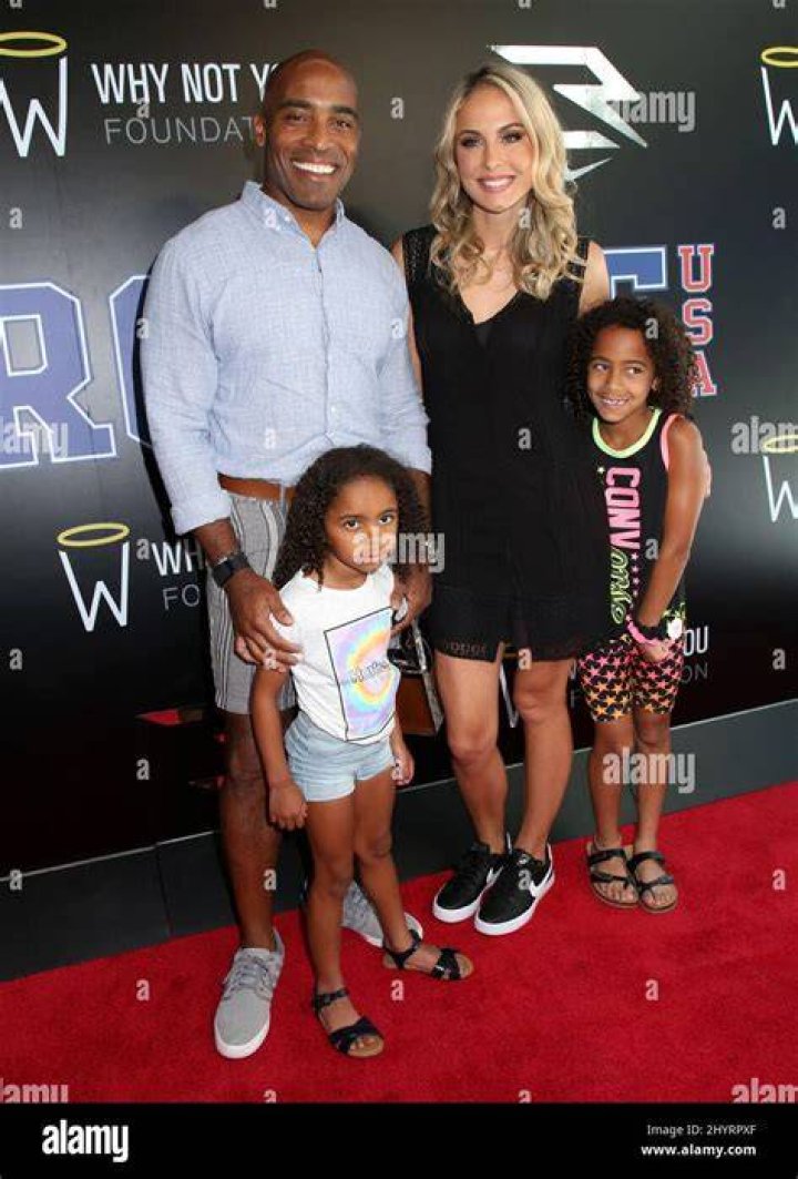 Traci Lynn Johnson is the wife of former NFL running back Tiki Barber