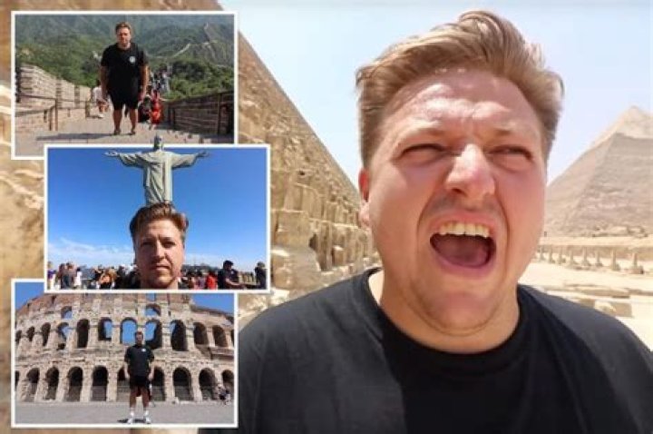  Travel nut Simon Wilson can't believe he pulle off seeing the Seven Wonders of the world in seven days