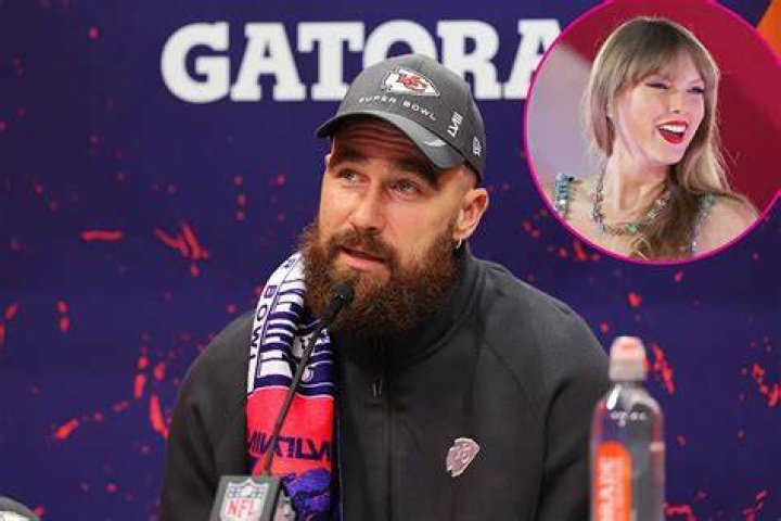 Travis Kelce Responds After Sportscaster Refuses to Ask Him About Your Girl Taylor Swift GettyImages 1992309186808