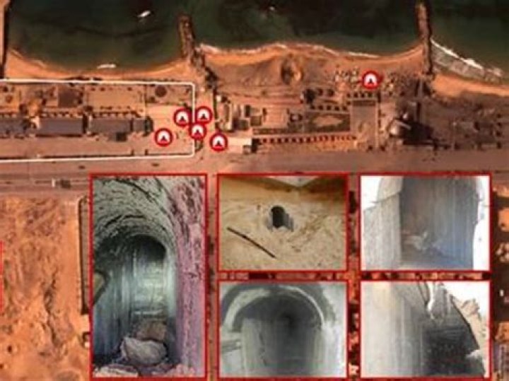 Tunnels located beneath the hotel are pitch black and wind into different rooms beneath the building
