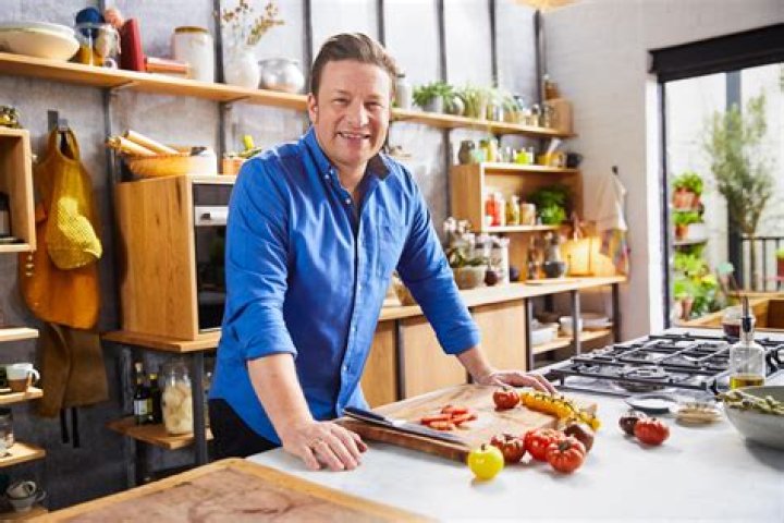 TV chef Jamie Oliver is looking fresh-faced in this classic advert 