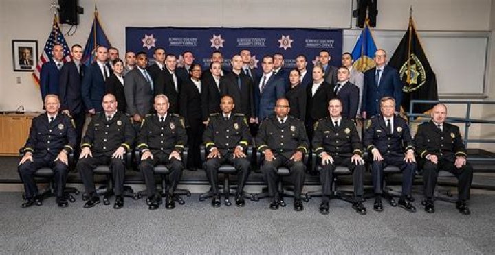 Twenty-five sheriff recruits were injured after being struck by a vehicle while on a morning jog.