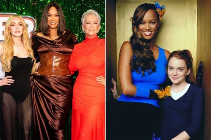 Tyra Banks Lindsay Lohan Life-Size 2