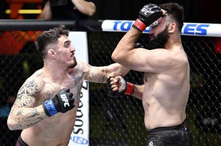UFC heavyweight contender Tom Aspinall