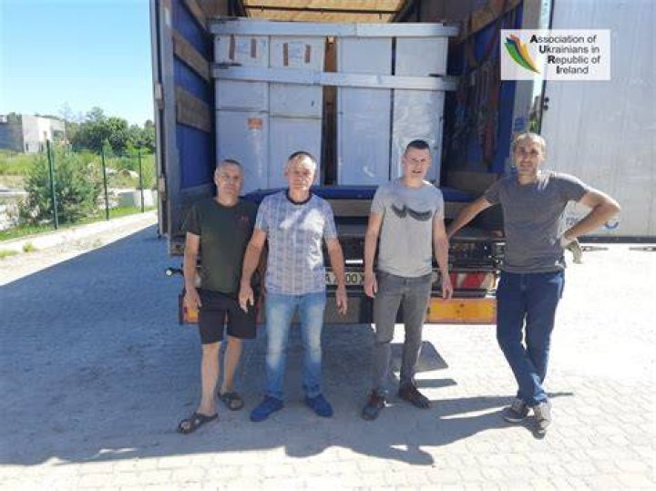 Ukraine has received truck-loads of Starlink satellites