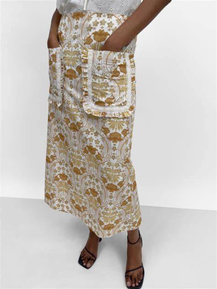 Ulrika says the apron and the bulldog combine her love of cooking and dogs