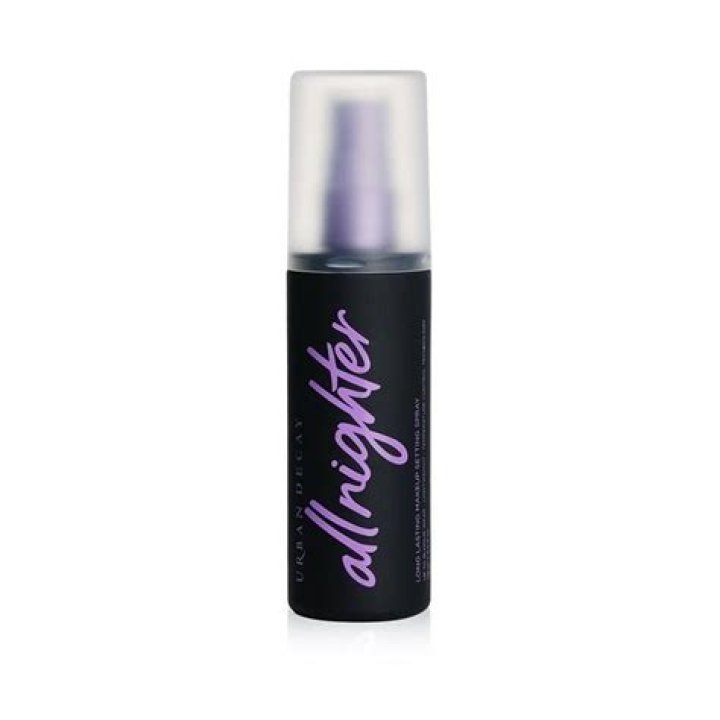 Urban Decay All Nighter Long-Lasting Makeup Setting Spray - Award-Winning Makeup Finishing Spray - Lasts Up To 16 Hours - Oil-Free, Natural Finish - Non-Drying Formula for All Skin Types - 4.0 fl oz