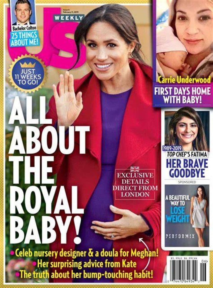 Us Weekly cover Meghan Markle