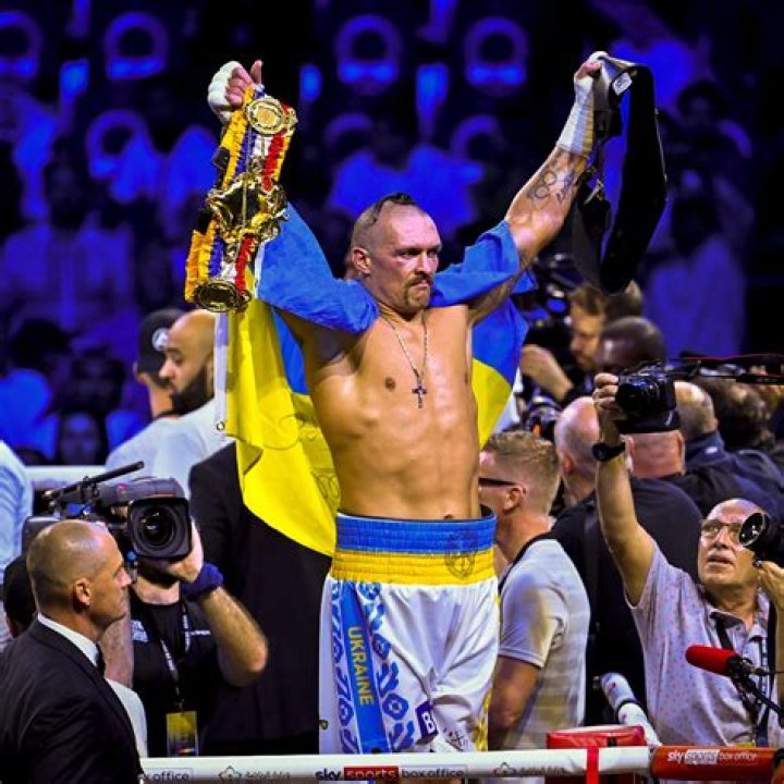 Usyk's last two fights were wins over Anthony Joshua