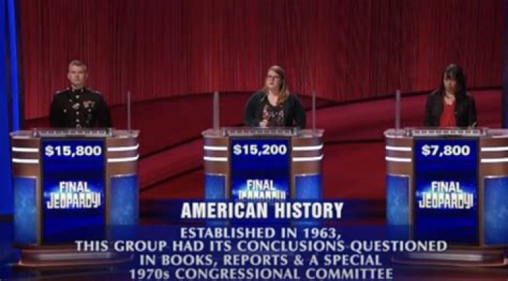 Vanderberg was the only contestant correct on Final Jeopardy with 'The Warren Commission'