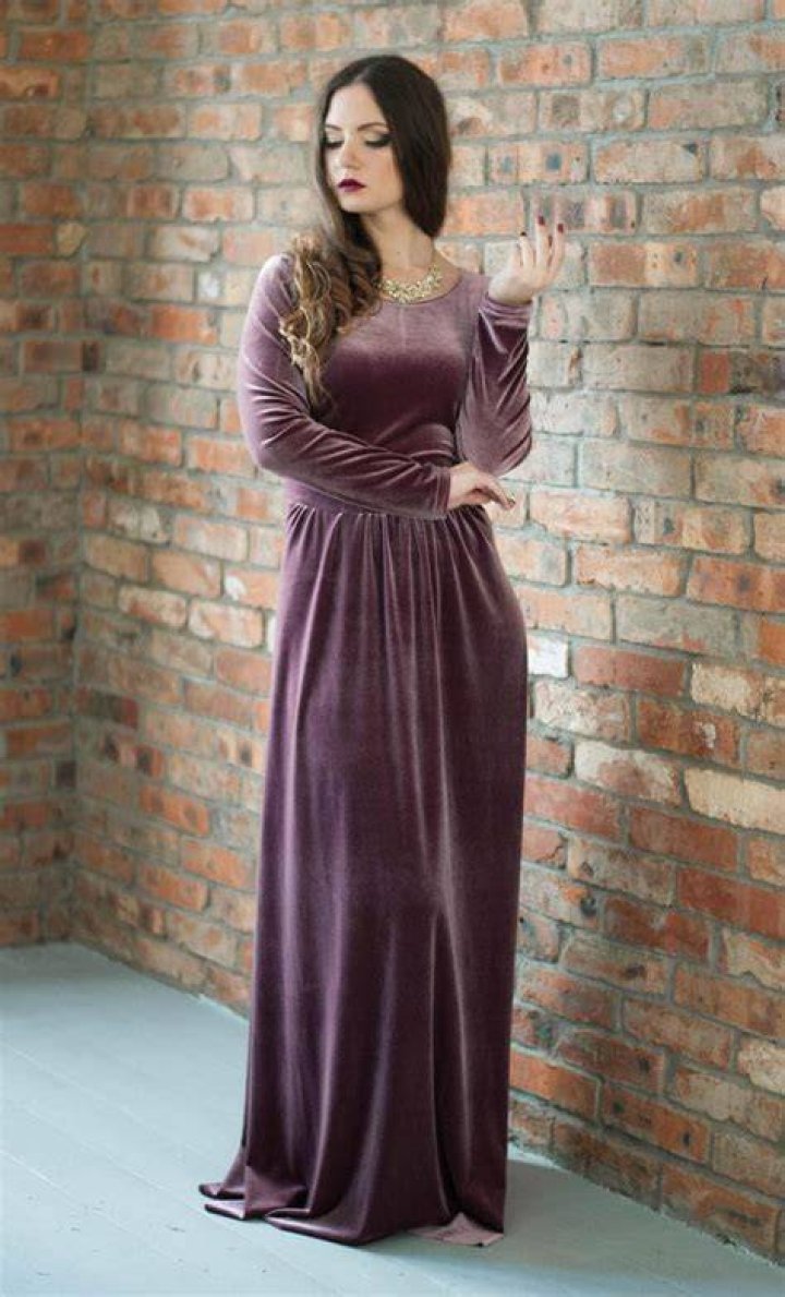 velvet dress