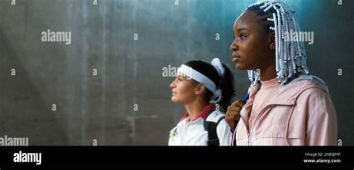 Venus Williams and Marcela Zacarias at the premiere party