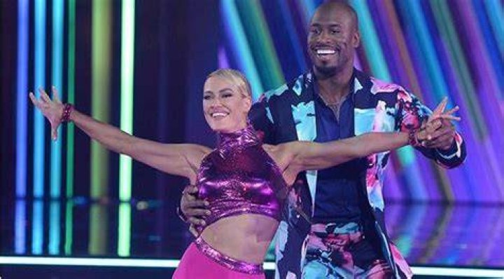 Vernon and Peta did an energetic quickstep to Be Our Guest