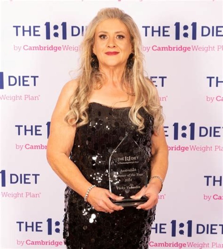 Vicky had actually lost weight during her pregnancy