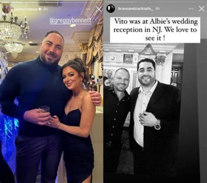 Vito Scalia, Albie Manzo, Caroline Manzo, Albert Manzo, Christopher Manzo and Lauren Manzo