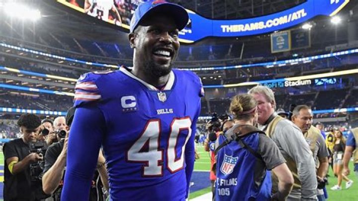 Von Miller had two sacks in his Buffalo Bills debut last week