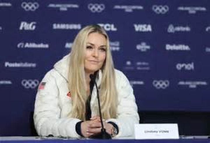 Vonn uploaded the video to her two million followers on Instagram