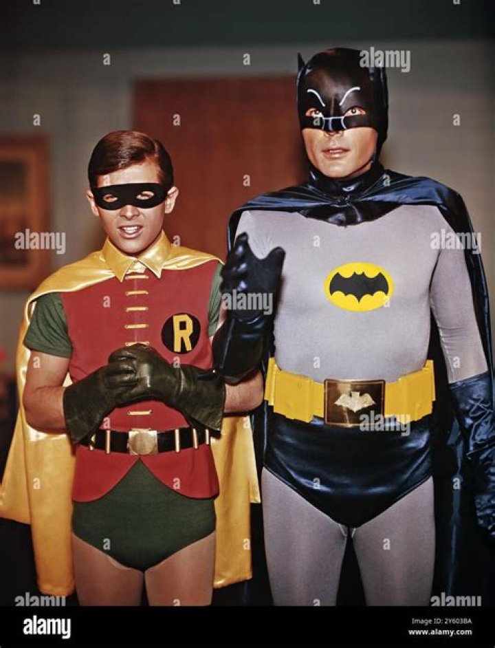 Ward said Batman and Robin didn't have the same sizing issues in their skintight costumes