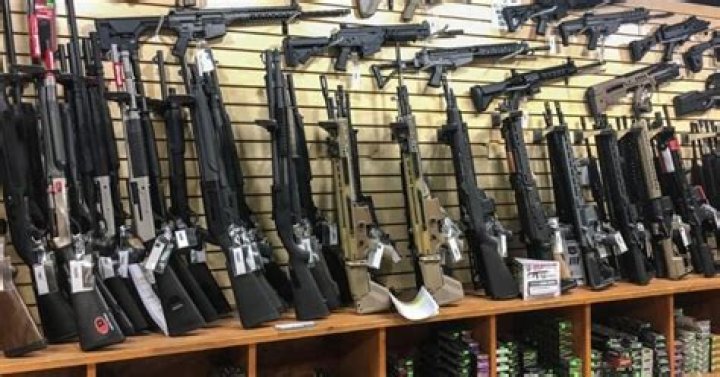 Weapons stockpiled by the gunman in the October 1, 2017 shooting