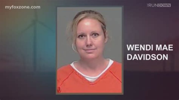 Wendy Mae Davidson is currently serving 25 years for the murder of her husband