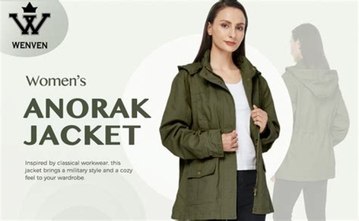 WenVen Women's Anork Military Style Jacket