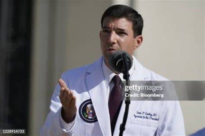 White House Doctor Sean Conley wrote Trump is making big improvements in his health and would be safe to return to public engagements from Saturday