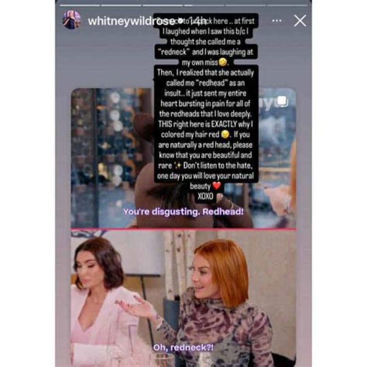 Whitney clapped back at the haters