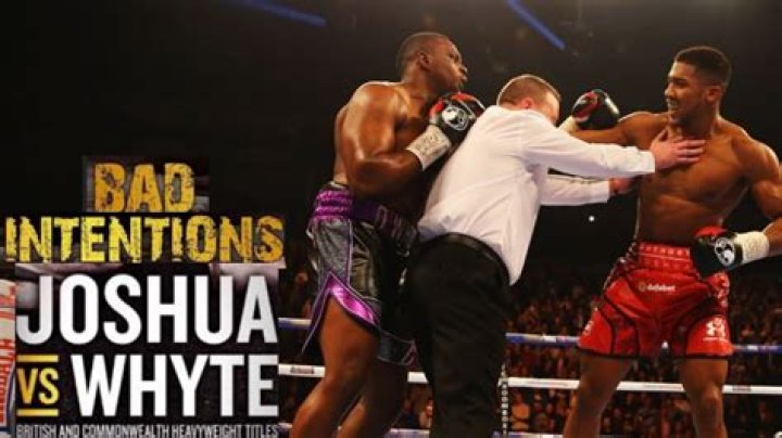 Whyte vs AJ was due to take place on August 12