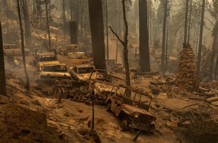 Wildifres have reduced towns to ashes on the US West Coast