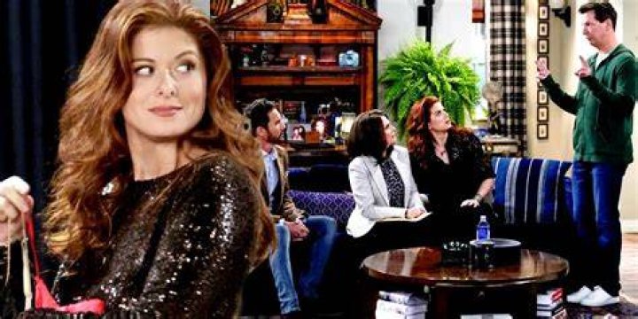 Will and Grace star Debra Messing sports a huge crystal necklace